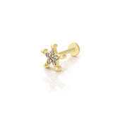 PIERCING IN 14K GOLD