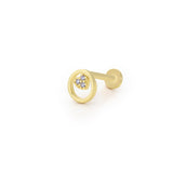 PIERCING EN ORO DE 14K