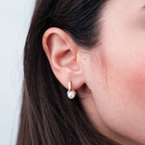 Pendientes de diamantes