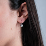 Pendientes de diamantes