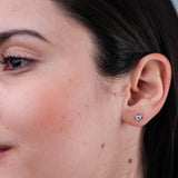 Pendientes de diamantes