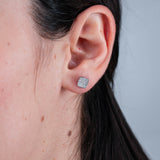 Pendientes de diamantes