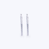 Boucles d'oreille en diamant