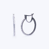 Boucles d'oreille en diamant