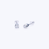 Pendientes de diamantes