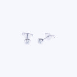 Pendientes de diamantes