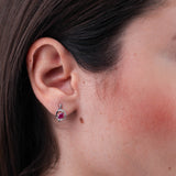 Boucles d'oreille en diamant