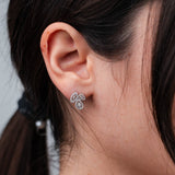 Pendientes de diamantes