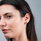 Boucles d'oreille en diamant