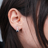 Pendientes de diamantes