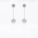 Boucles d'oreille en diamant